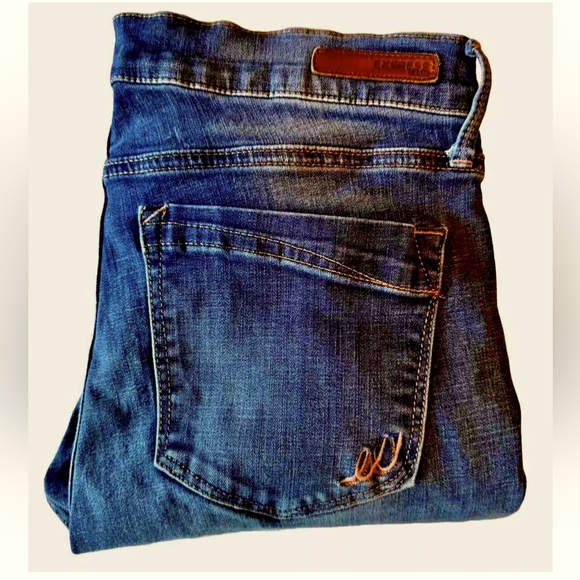 👖EXPRESS JEANS👖SKINNY MID RISE STRETCH JEANS EUC💥 - Picture 5 of 10